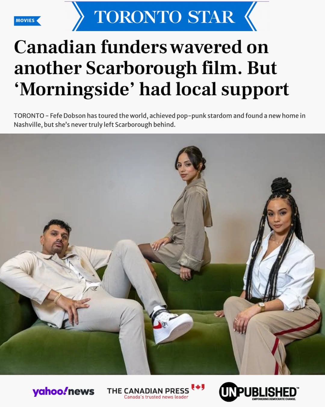 Toronto Star: The funders wavered. Morningside had local support.
